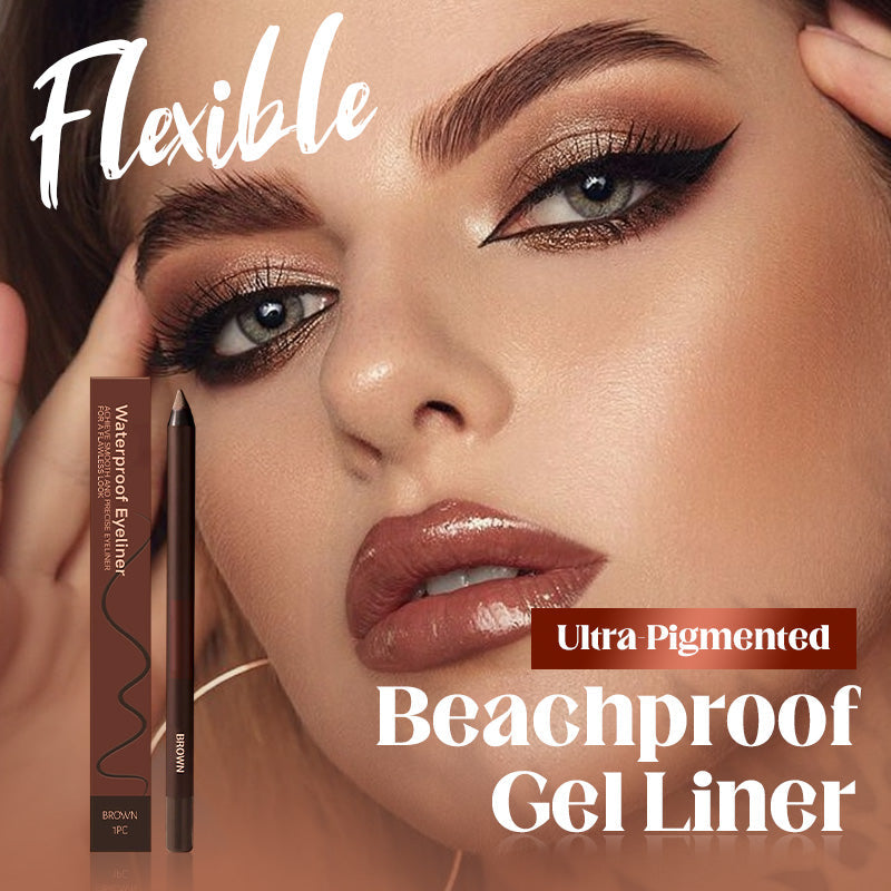 💜SISTE DAG - KJØP 1 FÅ 1 GRATIS💜Ultrapigmentert strandbestandig gelblyant eyeliner