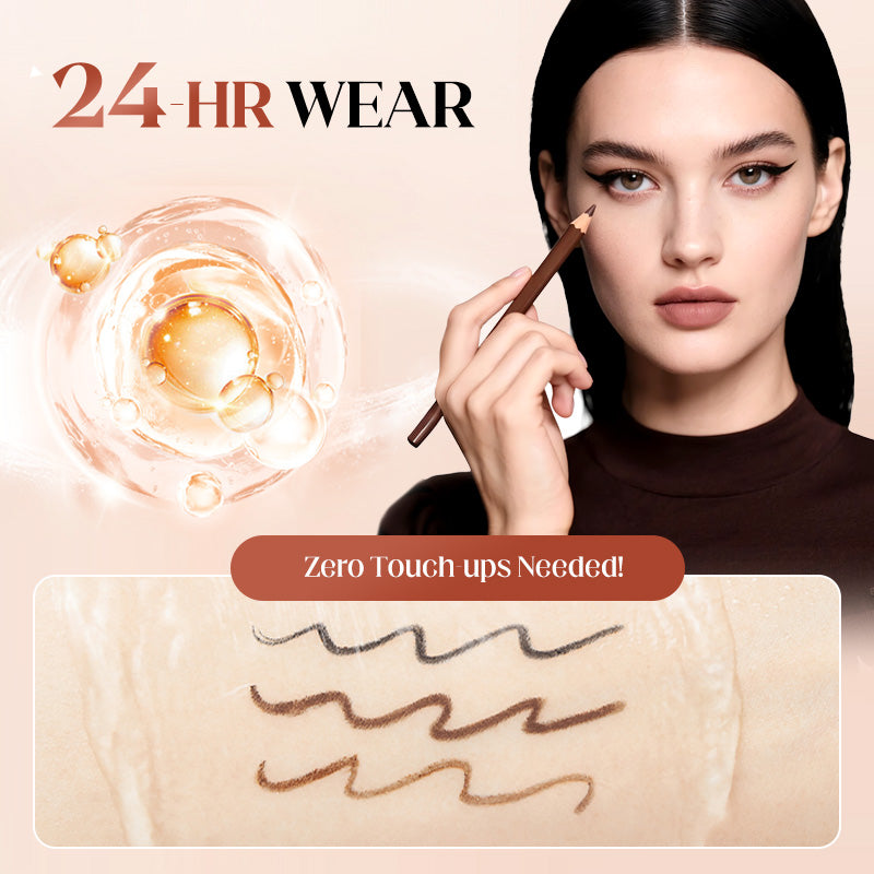 💜SISTE DAG - KJØP 1 FÅ 1 GRATIS💜Ultrapigmentert strandbestandig gelblyant eyeliner