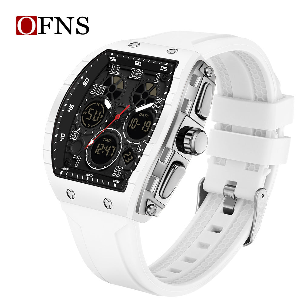 🎁Møt julen med 50 % rabatt🎄Sporty, lysende digital automatisk herreklokke