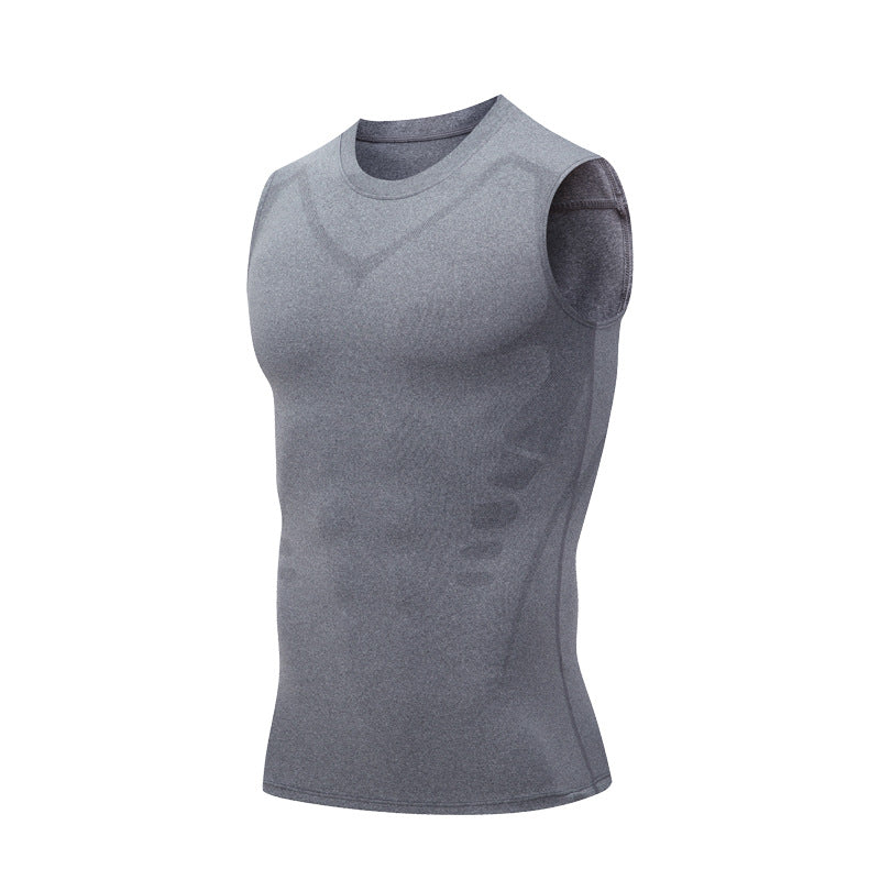 🔥 70 % RABATT NÅ! 💪 Slimoly® Ionic Shaping Vest – Kompresjon og kjøling – Former kroppen og ermeløs – Usynlig under klærne 🕶️