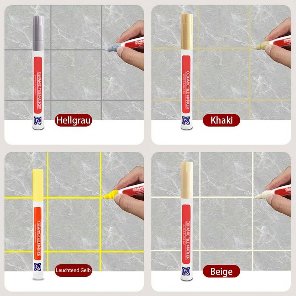 🖌️Medivaa®Mugghindrende og vanntett fugestift for keramiske fliser! 🧱