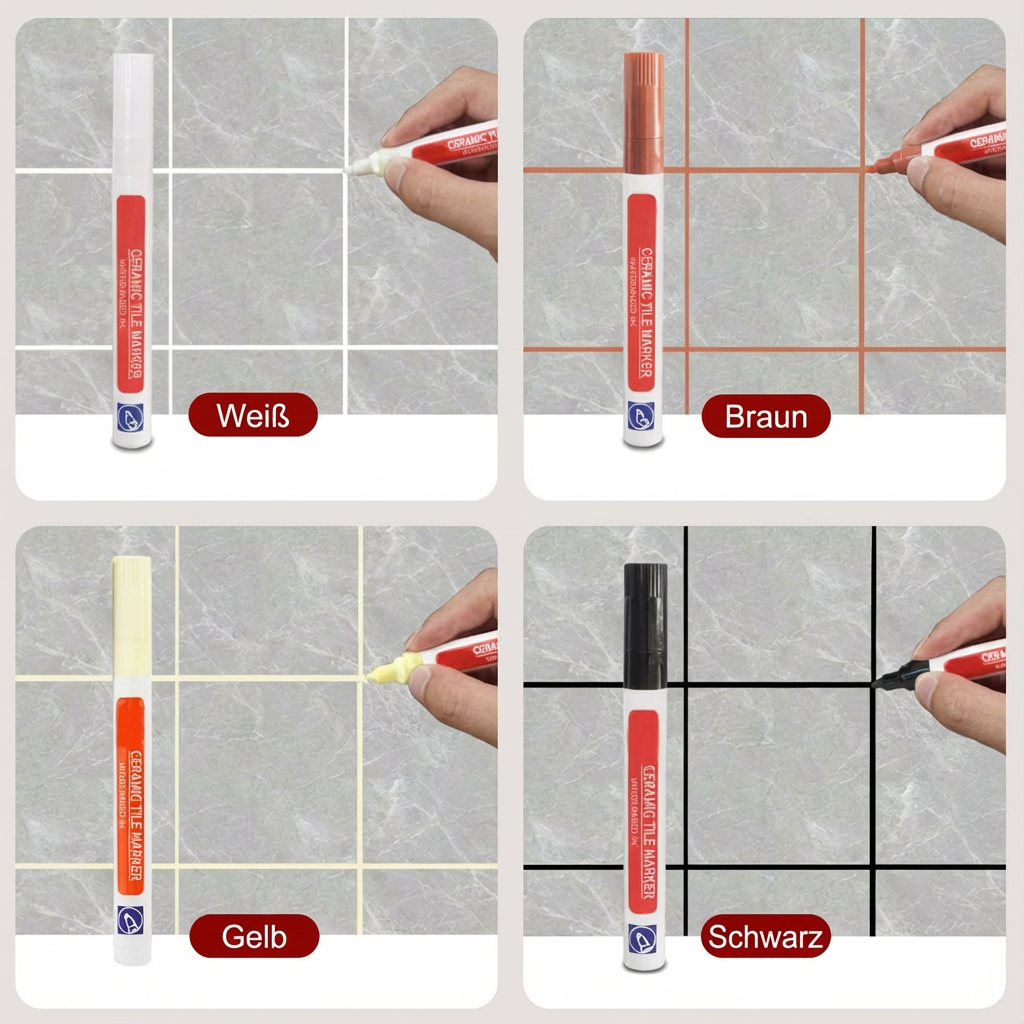 🖌️Medivaa®Mugghindrende og vanntett fugestift for keramiske fliser! 🧱