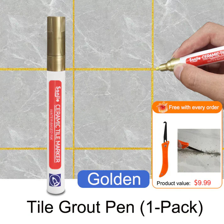 🖌️Medivaa®Mugghindrende og vanntett fugestift for keramiske fliser! 🧱
