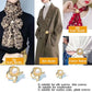 ✨ Elegant fransk skjerfspenne (50 % rabatt) – Eleganse innen rekkevidde!