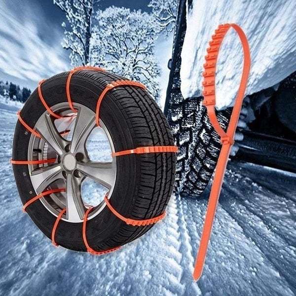 🔥 Vinterhett salg 🚗 Super slitesterke antiskli­kjettinger for bil