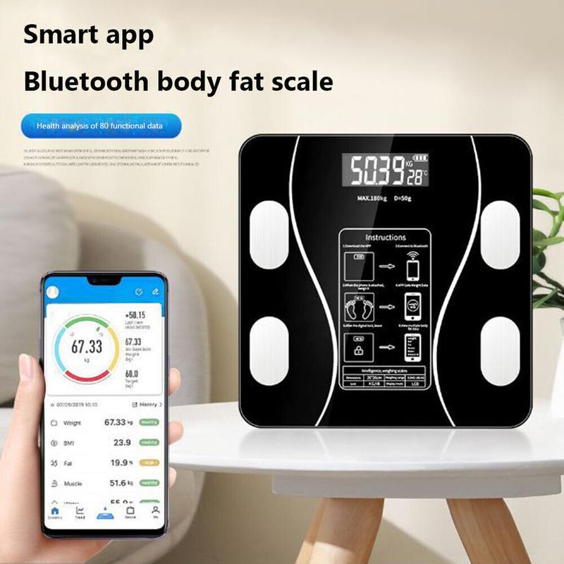 🥳2026 HOT SALE🥳Smart digital vekt for vekt og kroppsfett🏃‍