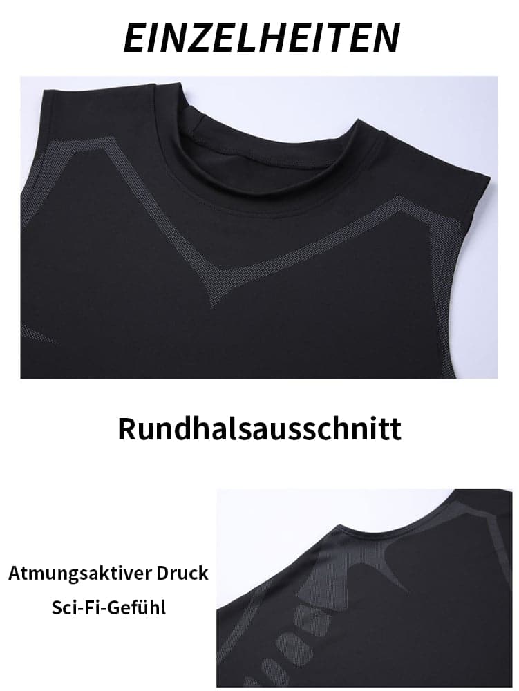 🔥 70 % RABATT NÅ! 💪 Slimoly® Ionic Shaping Vest – Kompresjon og kjøling – Former kroppen og ermeløs – Usynlig under klærne 🕶️