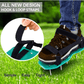 👟 50 % RABATT NÅ! 🌿 Gasskjeressko med 26 pigger – Justerbare stropper, effektiv lufting av gressjord & komfortabel passform 🏡