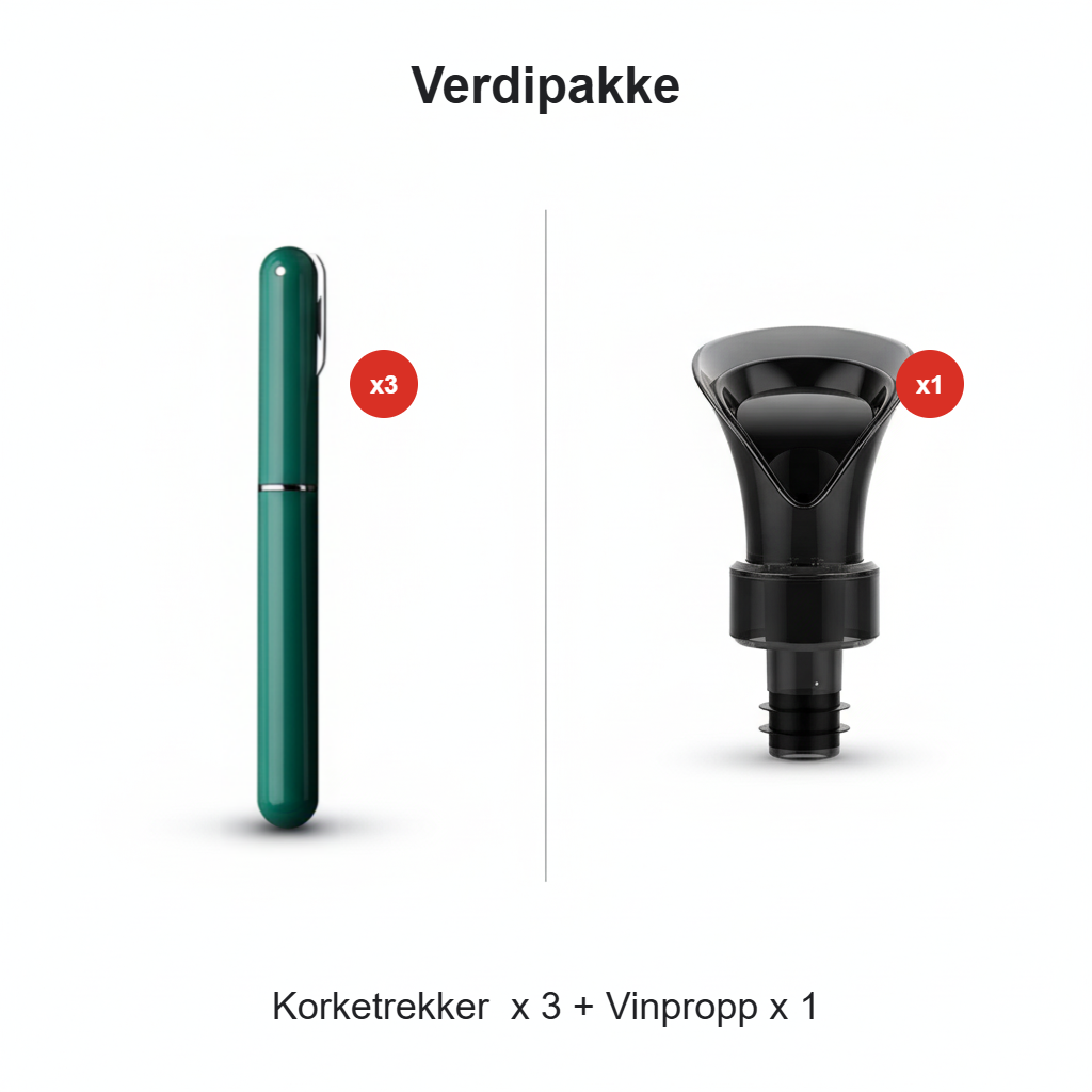 🍷✨Lufttrykk Korketrekker✨🍷