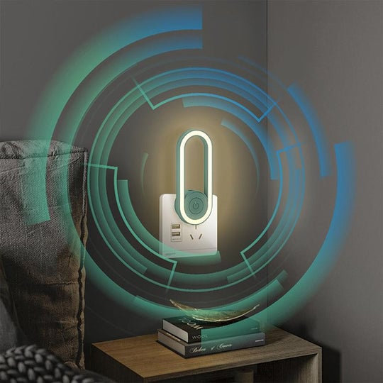 2026 Hot Sale-Frekvenskonvertering Ultralyd Myggdreper med LED-søvnlampe