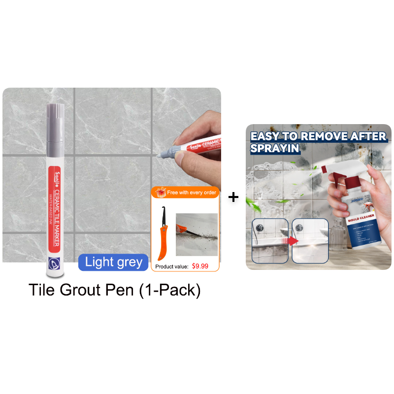 🖌️Medivaa®Mugghindrende og vanntett fugestift for keramiske fliser! 🧱