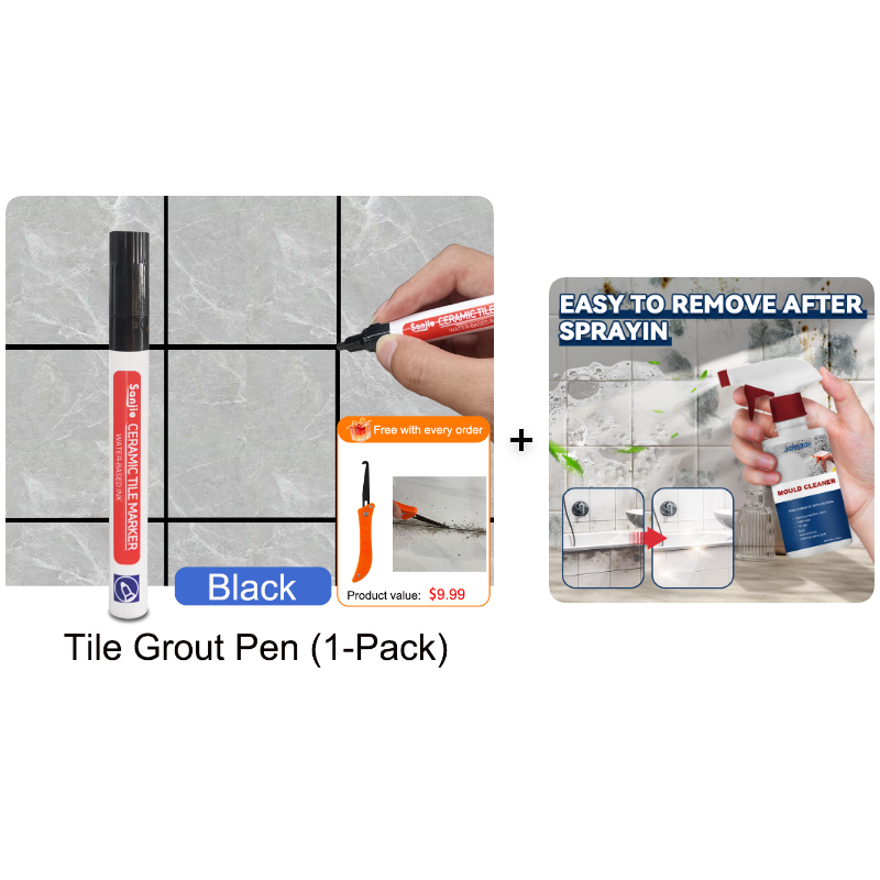 🖌️Medivaa®Mugghindrende og vanntett fugestift for keramiske fliser! 🧱