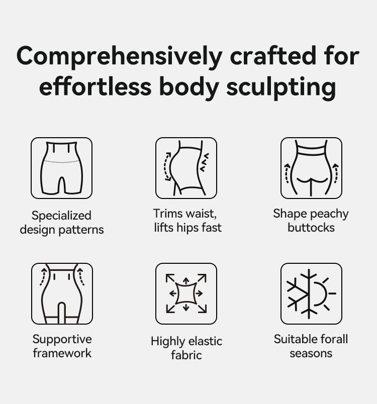 ⏳Tidsbegrenset spesialtilbud 60 % rabatt⏰💜Magekontroll- og rumpeløftende shapewear for kvinner