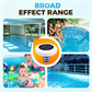 🏊‍♀️🌿💧 SLUT MER STERK KLOR! Solcelledrevet ionisator for basseng – Skånsom mot hud og øyne, naturlig rensing, holder vannet glitrende rent for familiemoro 🏖️🍃