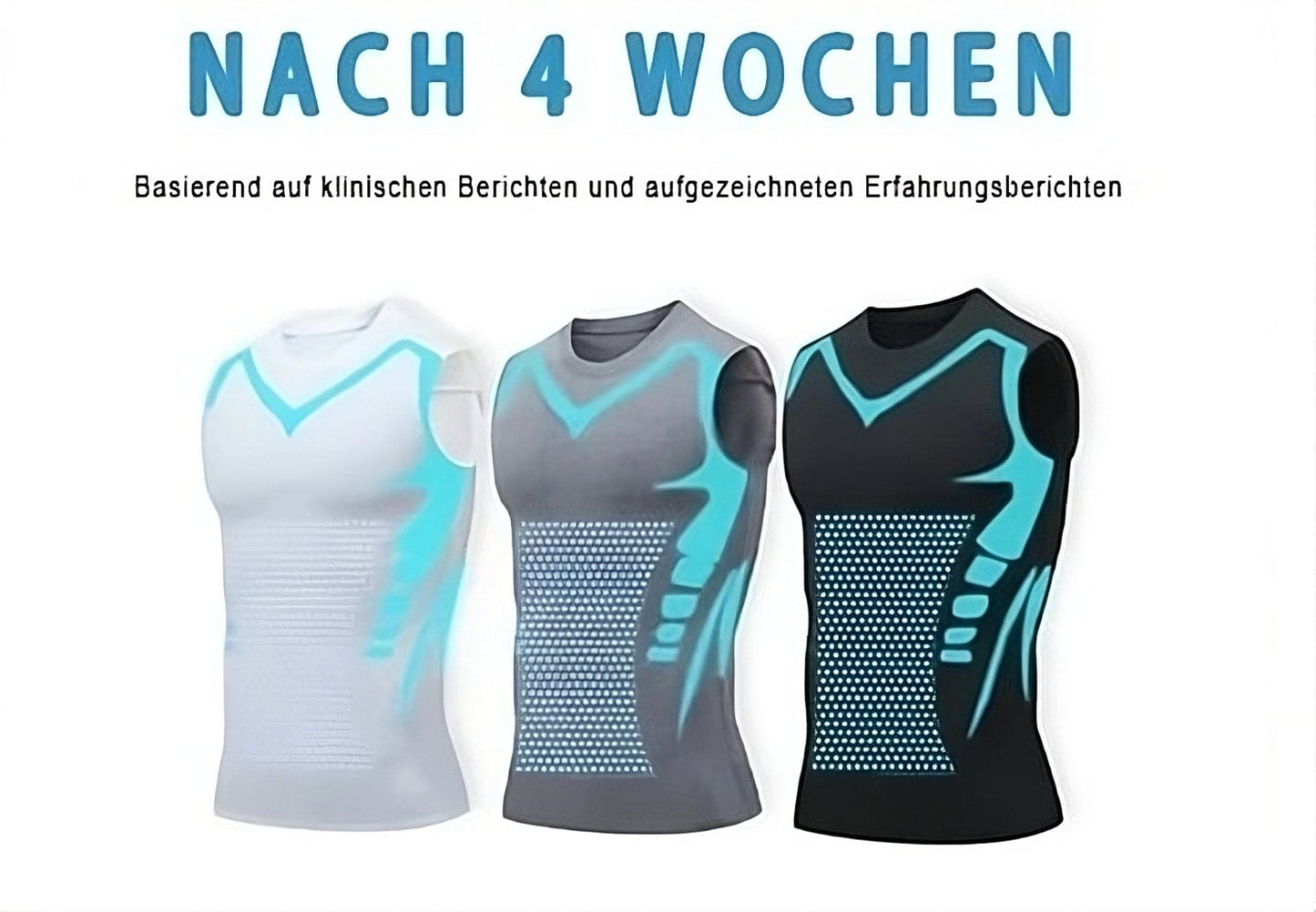 🔥 70 % RABATT NÅ! 💪 Slimoly® Ionic Shaping Vest – Kompresjon og kjøling – Former kroppen og ermeløs – Usynlig under klærne 🕶️
