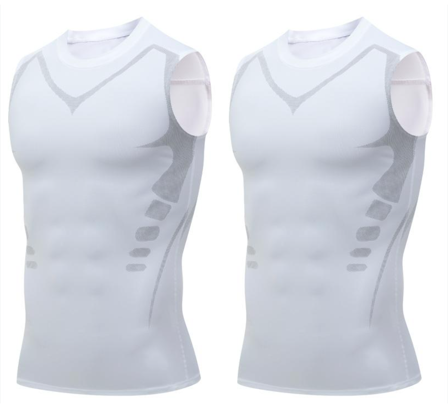 🔥 70 % RABATT NÅ! 💪 Slimoly® Ionic Shaping Vest – Kompresjon og kjøling – Former kroppen og ermeløs – Usynlig under klærne 🕶️