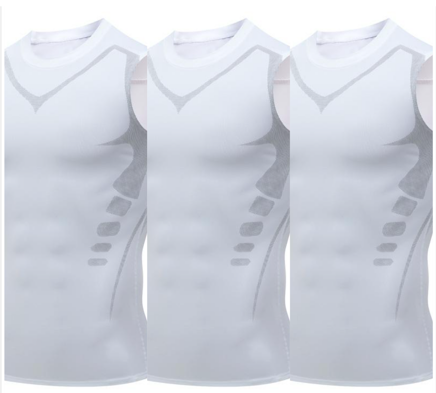 🔥 70 % RABATT NÅ! 💪 Slimoly® Ionic Shaping Vest – Kompresjon og kjøling – Former kroppen og ermeløs – Usynlig under klærne 🕶️