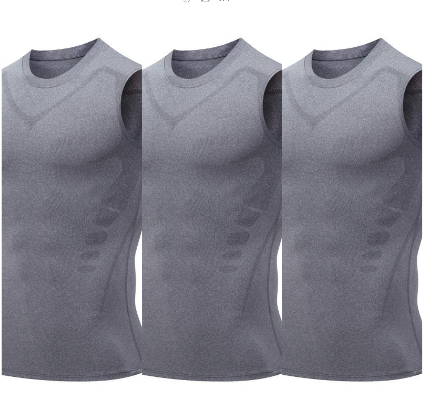 🔥 70 % RABATT NÅ! 💪 Slimoly® Ionic Shaping Vest – Kompresjon og kjøling – Former kroppen og ermeløs – Usynlig under klærne 🕶️