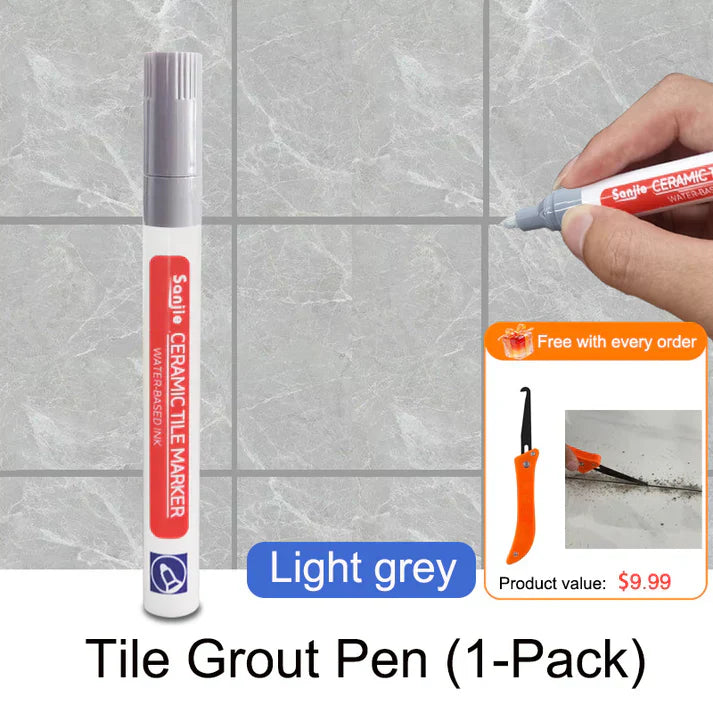 🖌️Medivaa®Mugghindrende og vanntett fugestift for keramiske fliser! 🧱