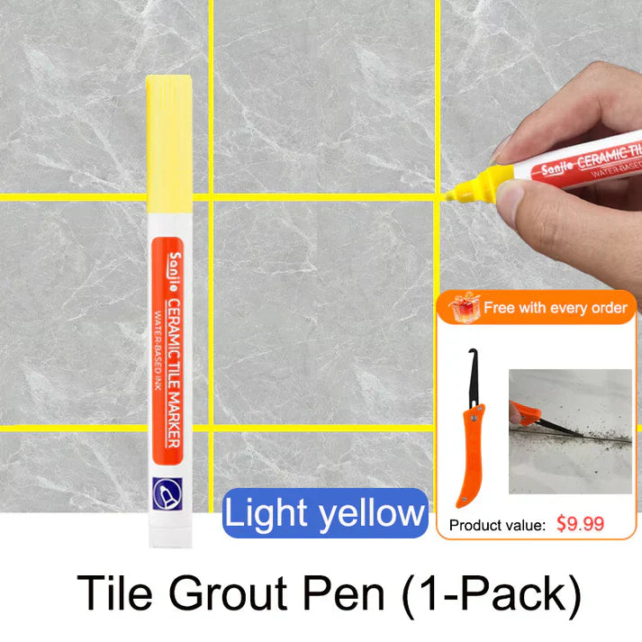 🖌️Medivaa®Mugghindrende og vanntett fugestift for keramiske fliser! 🧱