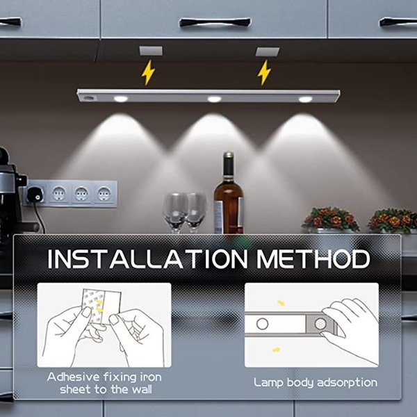 LED-lys med bevegelsessensor - 50 % rabatt