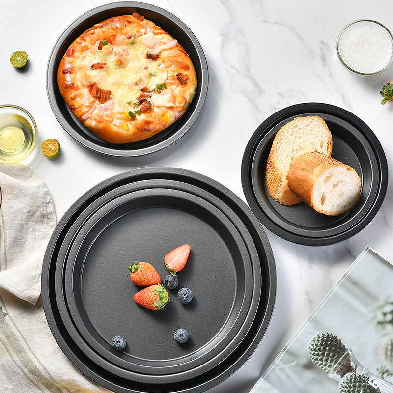Pizzabakebrett i Karbonstål med Nonstick-Belegg