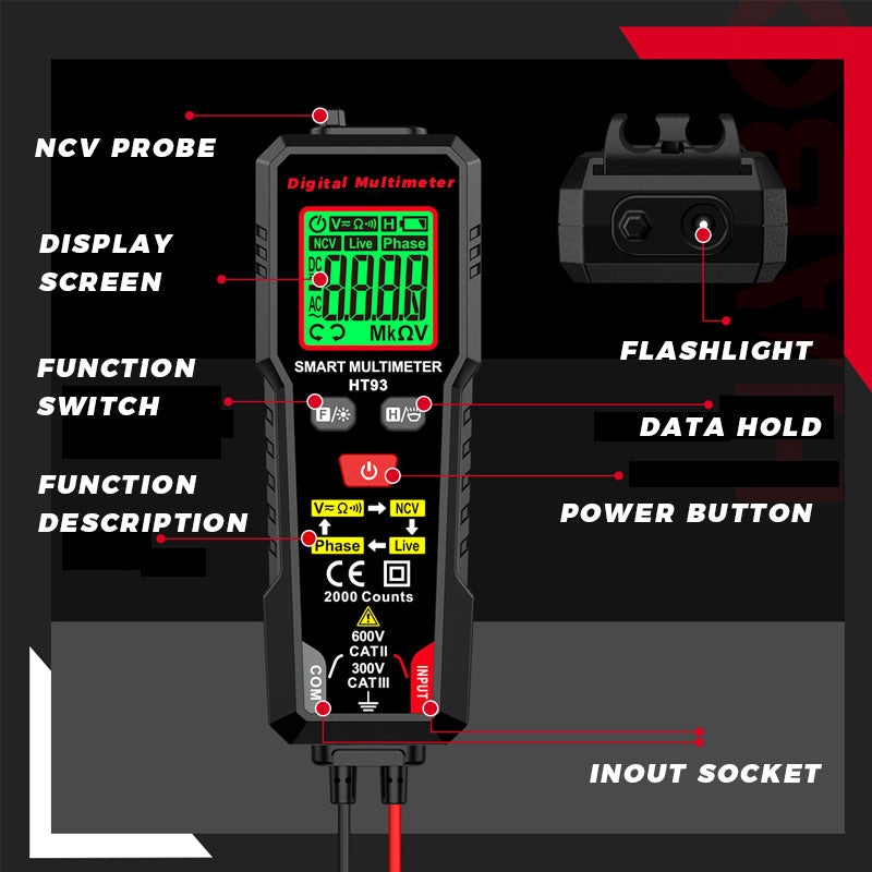 Digitalt smart multimeter