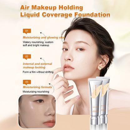 💖 Langvarig full dekning flytende foundation
