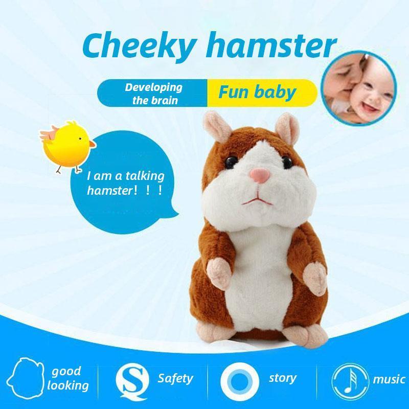 🥳2026 SUPERTILBUD🥳💞Over 50 000 solgt! 🐹✨ 50 % RABATT! Snakkende hamster-kosedyr – gjentar alt du sier, nikker automatisk med hodet, kjempemorsomt for både barn og voksne. Perfekt gave og underholdning for kjæledyr! 🎁💚