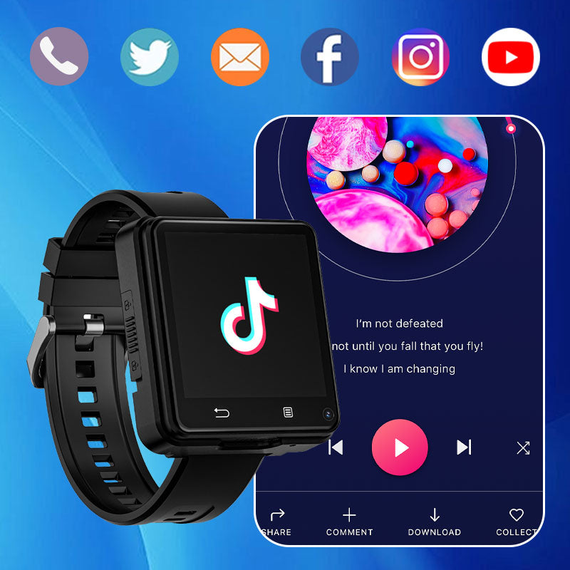 Fashion Sports Smart Watch med doble kameraer suksess