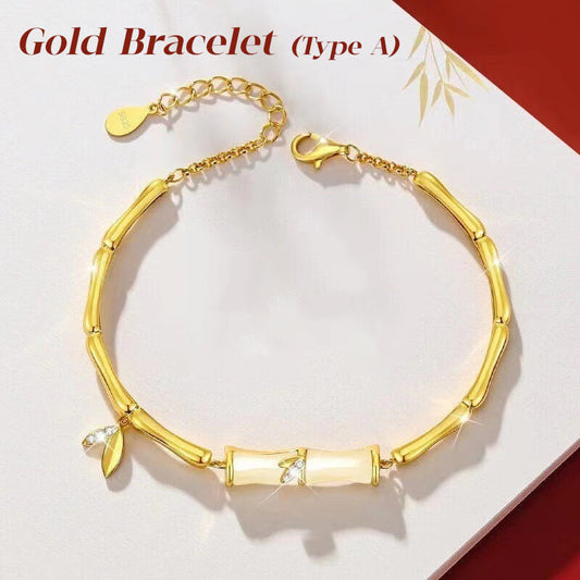 Hetian jade bambus armbånd