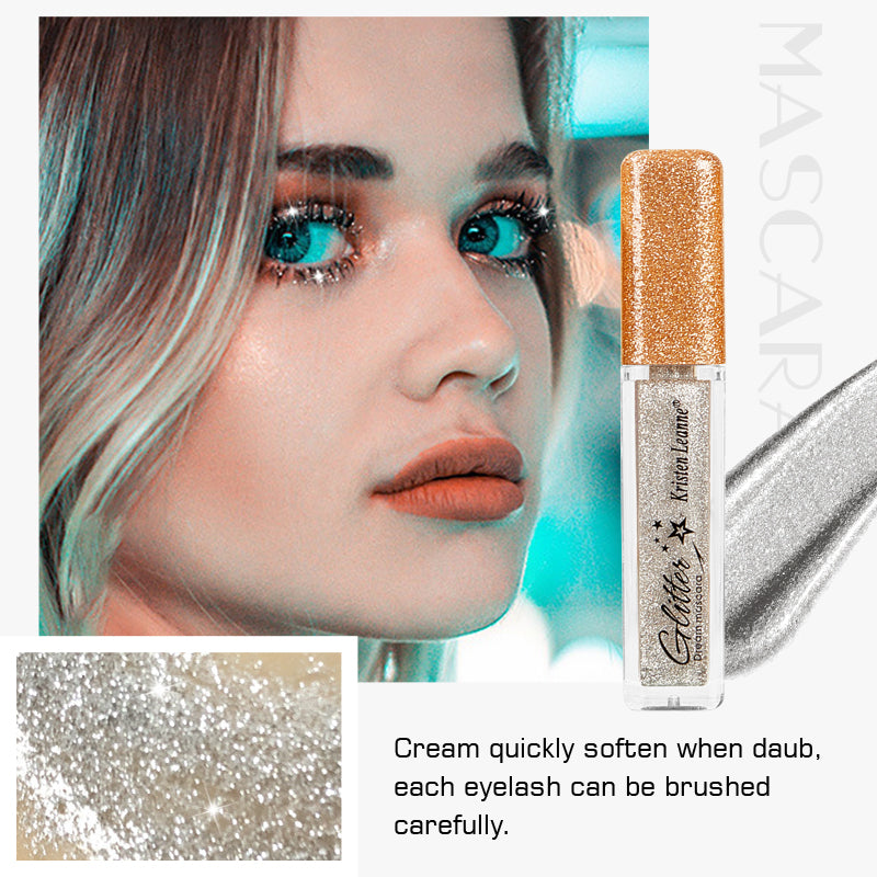🔥Vanntett glittermascara med langvarig holdbarhet✨💎