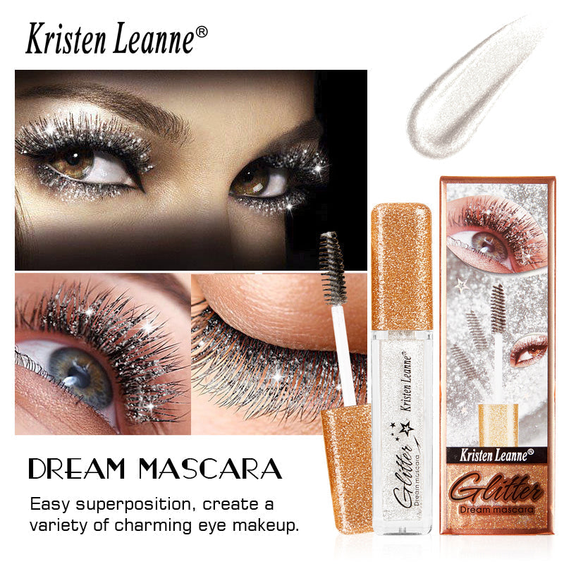 🔥Vanntett glittermascara med langvarig holdbarhet✨💎