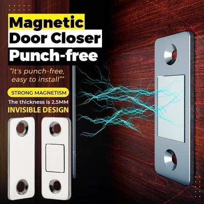 🎁 Hot Sale 49% RABATT 🔥Uperforert magnetisk dørlukker