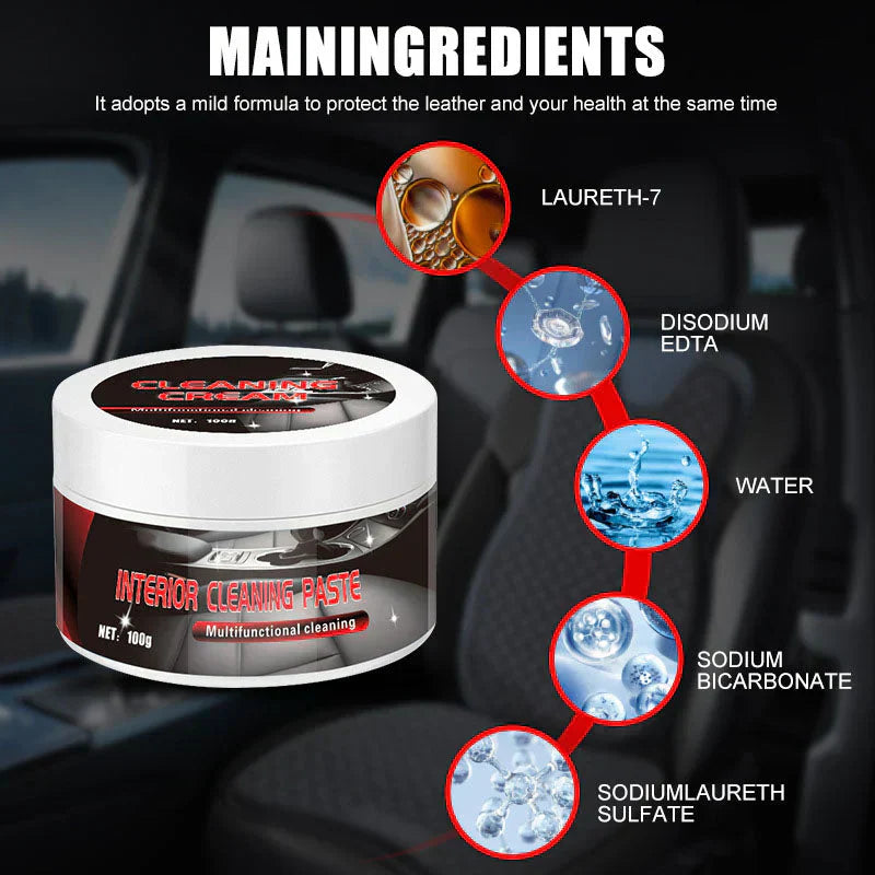 🚗 KJØP 2 FÅ 1 GRATIS! ✨ Multifunksjonell skinnoljebørste – Reparer enkelt riper i skinn 🧼