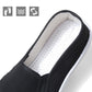Unisex pustende tusenlags slip-on stoffarbeidssko