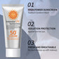 Lett, fuktighetsgivende og svettebestandig solkrem SPF 50+