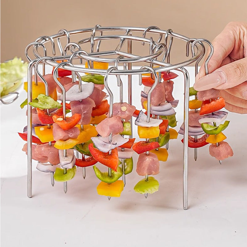 🔥 Spydholder til luftfryser | 360° jevn tilberedning, sprøtt og saftig! 🍢