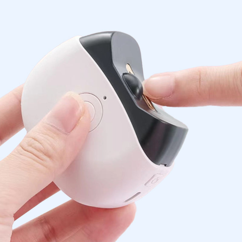 Automatisk elektrisk negleklipper med LED-lys