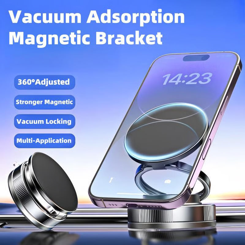 🔥Buy More Save More🔄360° justerbar magnetisk telefonholder med vakuum📱🚗