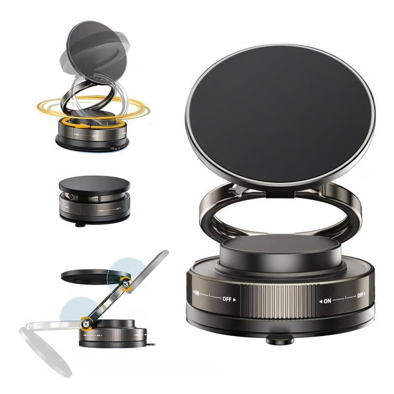🔥Buy More Save More🔄360° justerbar magnetisk telefonholder med vakuum📱🚗