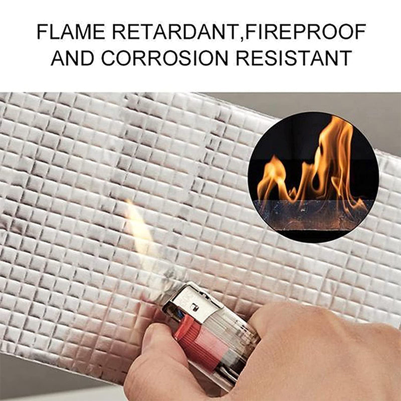 🛡️ 50 % RABATT NÅ! 💧 Vanntett tape av aluminiumsfolie – butylklister, umiddelbar tetning og værbestandig – til reparasjoner av tak, rør og biler 🔧