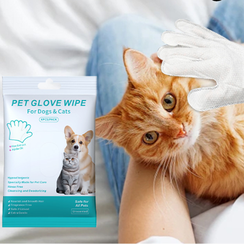 🎁Hot Sale🔥Praktiske og effektive engangs våtservietter for kjæledyr🐾 Hypoallergeniske, 6-pakning