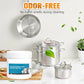 🔥 Limfjerner for brent kokekar – dyp rengjøring av gryter/panner uten riper, fjerner fett og forkulling på 5 minutter 🧽✨