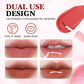 Dobbeltsidig matt og blank lipgloss