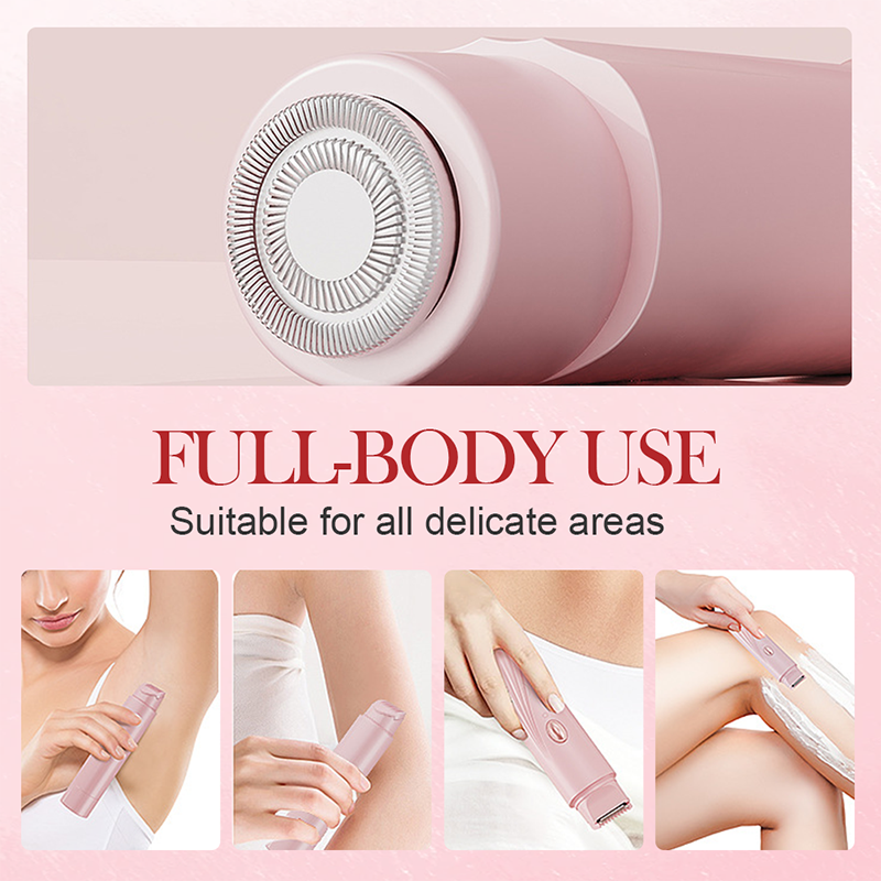 🎅Årets julegave er skjønnhet🌸Epilator med to hoder for kvinner, IPX7 vanntett