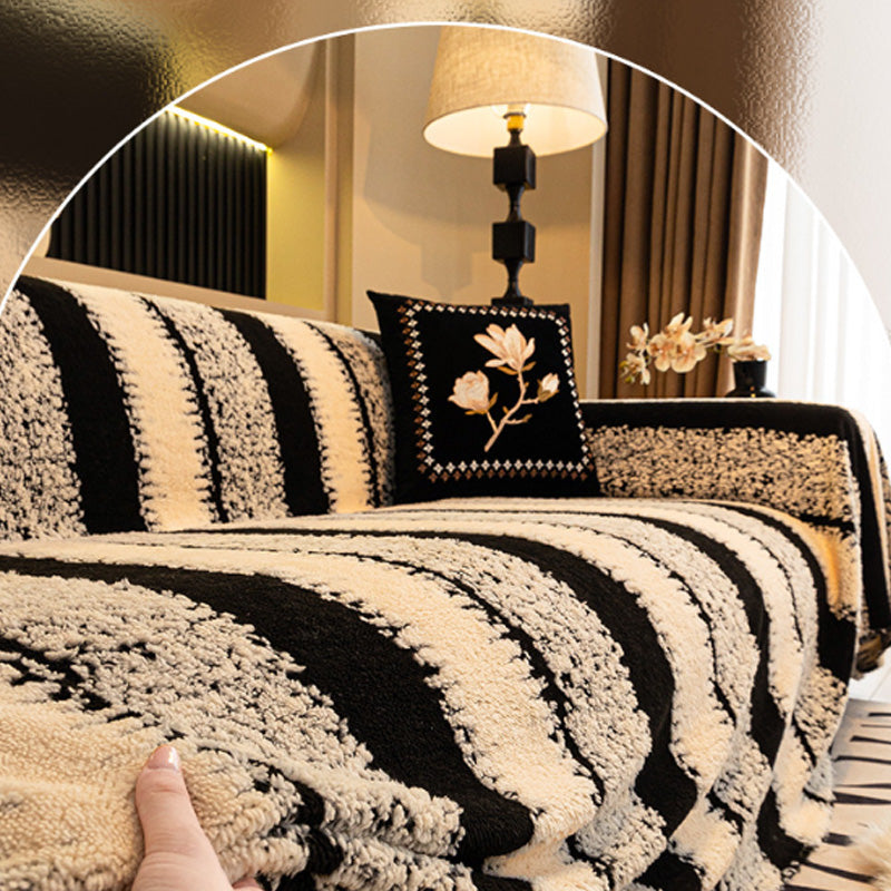 🛋️ 50 % RABATT 2025! ✨ Plysjsofaoverkast – ekstra tykt og sklisikkert teppe med elastiske kanter for høst og vinter 🍂❄️