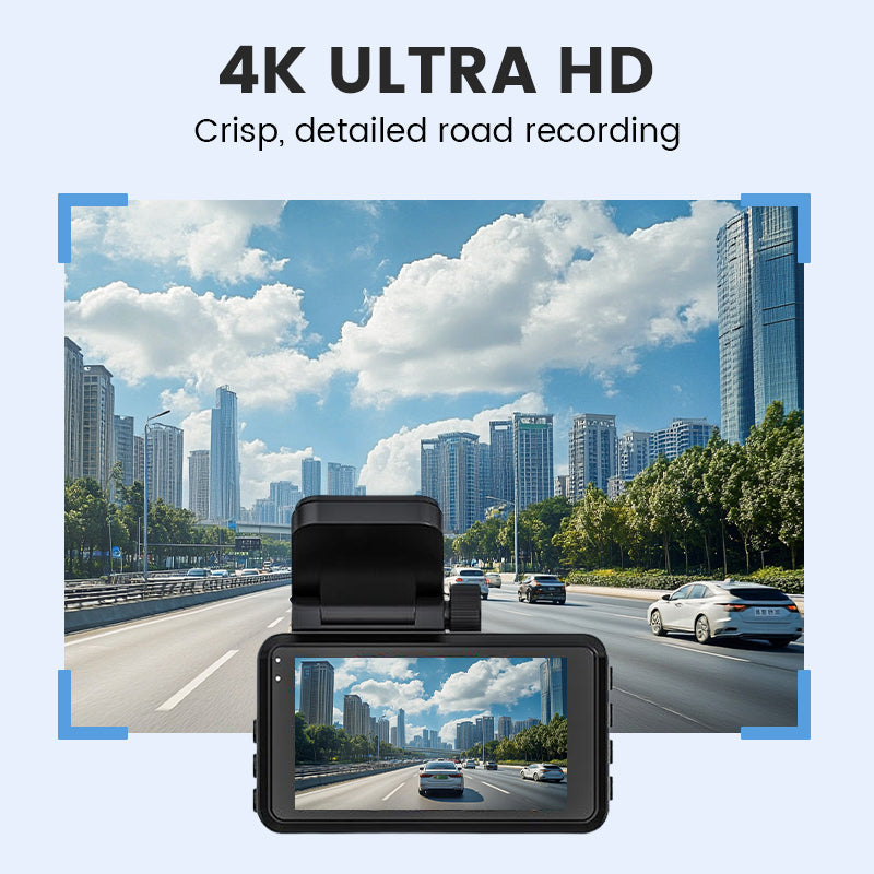 4K Ultra HD bildashbordkamera med nattsyn