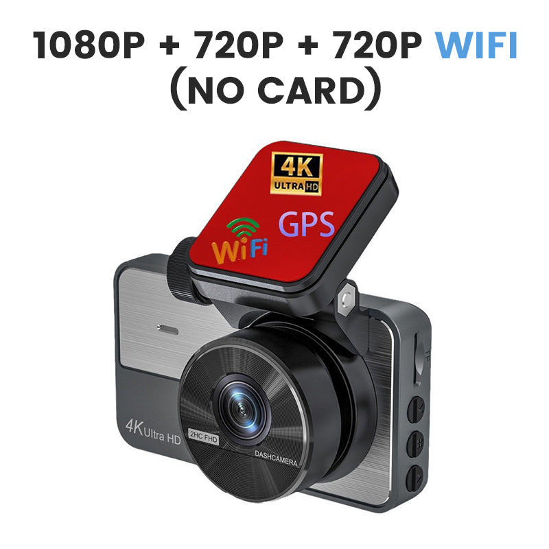 4K Ultra HD bildashbordkamera med nattsyn