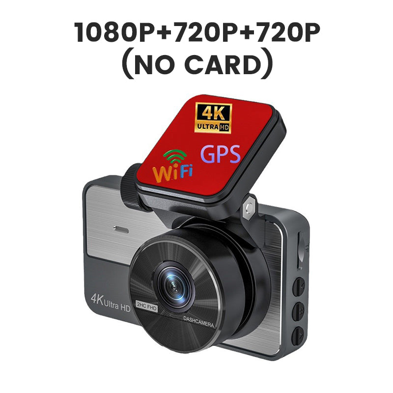 4K Ultra HD bildashbordkamera med nattsyn